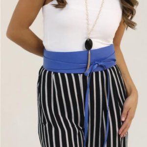 Cobalt Cinch Belt